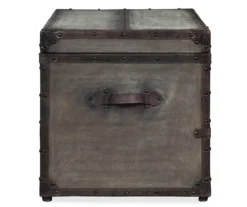 Amsel Gray Storage Trunk -Furniture Sale Shop 810458018 5