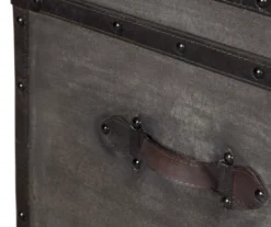 Amsel Gray Storage Trunk -Furniture Sale Shop 810458018 6