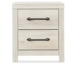 Cambeck Whitewash 2-Drawer Nightstand -Furniture Sale Shop 810458216 3