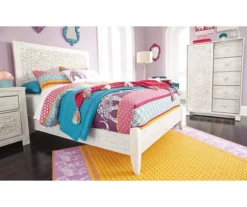 Paxberry Whitewash Carved Medallion Full Headboard 11 Paxberry Whitewash Carved Medallion Full Headboard -Furniture Sale Shop 810458221 2 1