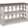 Havalance Gray & White Two-Tone Console Table -Furniture Sale Shop 810458281 2