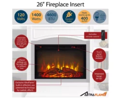 63" Rollins Espresso Electric Fireplace Console -Furniture Sale Shop 810464962 4