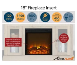 Ameriwood 47" Grandcastle Electric Fireplace Console -Furniture Sale Shop 810464998 4