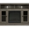 47" Grandcastle Rustic Gray Electric Fireplace Console -Furniture Sale Shop 810465006 3