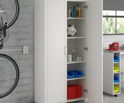 System Build Evolution Selden 36" Utility Storage Cabinet -Furniture Sale Shop 810465104 2