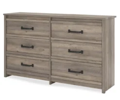 Duncan Gray Oak 6-Drawer Dresser 13 Duncan Gray Oak 6-Drawer Dresser -Furniture Sale Shop 810465129 4