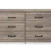 Duncan Gray Oak 6-Drawer Dresser -Furniture Sale Shop 810465129 5