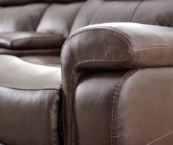 Wellsley Leather Power Reclining Console Loveseat -Furniture Sale Shop 810469259 9