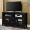 Black 2-Door Media TV Stand -Furniture Sale Shop 810469708
