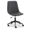 Black Faux Leather Swivel Office Chair -Furniture Sale Shop 810491963 2