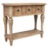 Antiqued Natural Gray Console Table -Furniture Sale Shop 810500569