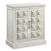 Hailey White 2-Door Accent Cabinet -Furniture Sale Shop 810504704 1