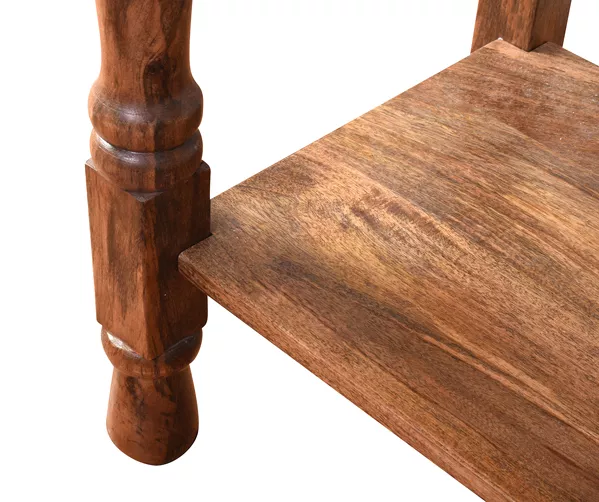 Marble & Mango Wood Console Table 9 Marble & Mango Wood Console Table - Image 7