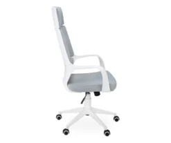 White & Gray Executive Office Chair 16 White & Gray Executive Office Chair -Furniture Sale Shop 810512972 5