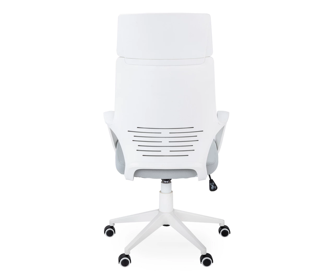 White & Gray Executive Office Chair 7 White & Gray Executive Office Chair - Image 5