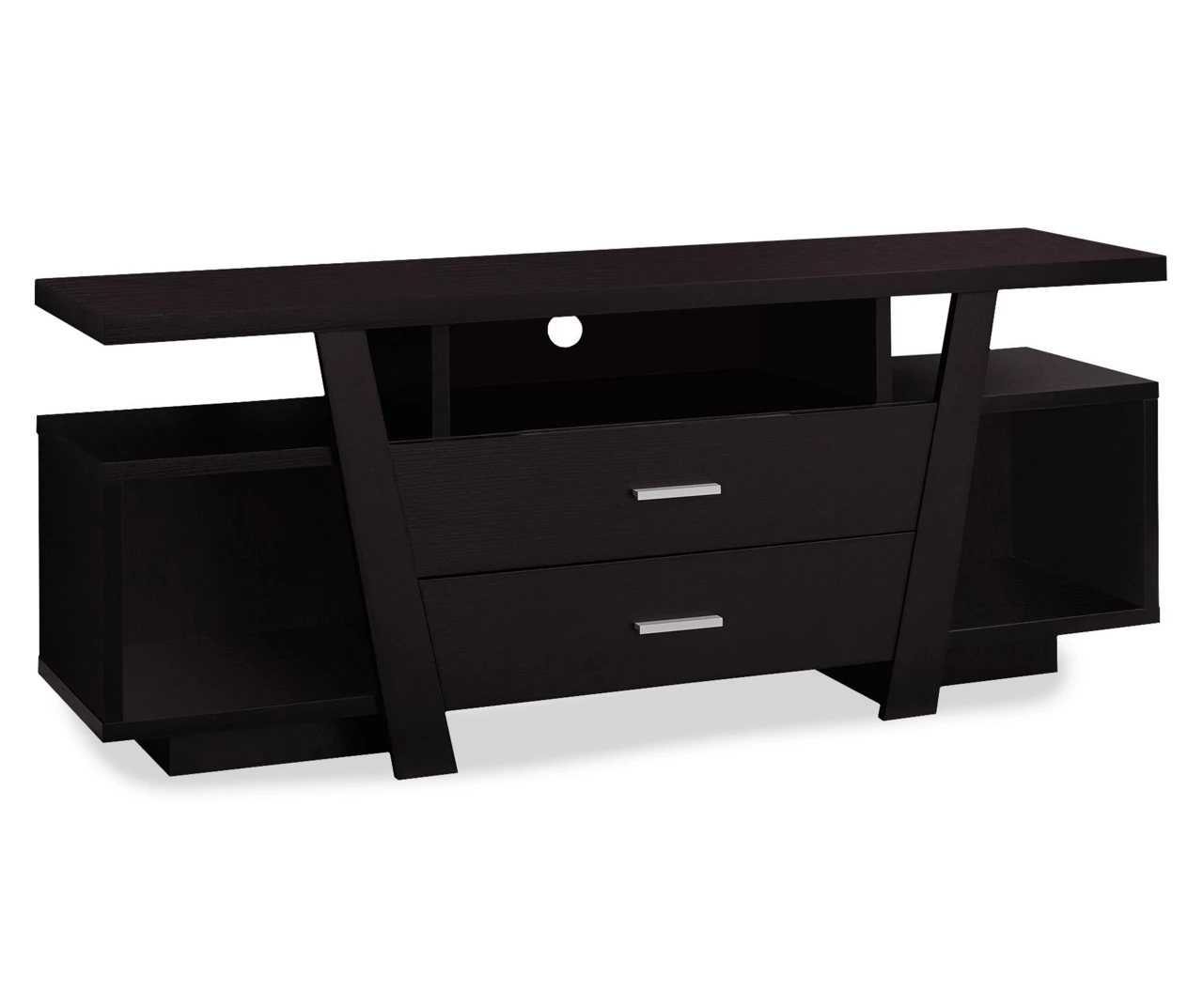 60" Espresso 2-Drawer TV Stand 3 60" Espresso 2-Drawer TV Stand
