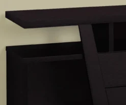 60" Espresso 2-Drawer TV Stand 9 60" Espresso 2-Drawer TV Stand -Furniture Sale Shop 810512982 4