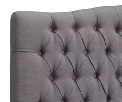 Gray Celeste Upholstered Queen Headboard -Furniture Sale Shop 810513487 4