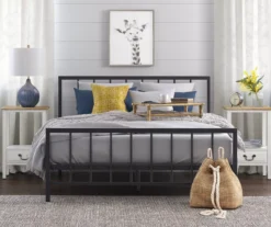 Black Evans King Platform Bed -Furniture Sale Shop 810513490 4