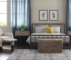 Black Evans King Platform Bed -Furniture Sale Shop 810513490 5