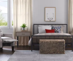 Black Evans King Platform Bed -Furniture Sale Shop 810513490 9