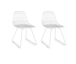 Vivi Metal Dining Chairs, 2-Pack -Furniture Sale Shop 810513498 1