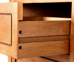 Alcott Light Brown Side Table With Drawer -Furniture Sale Shop 810513518 7