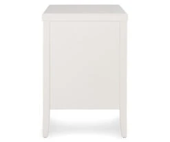 White Finley Wood 3-Drawer Nightstand 32 White Finley Wood 3-Drawer Nightstand -Furniture Sale Shop 810513520 14
