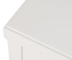 White Finley Wood 3-Drawer Nightstand 33 White Finley Wood 3-Drawer Nightstand -Furniture Sale Shop 810513520 15