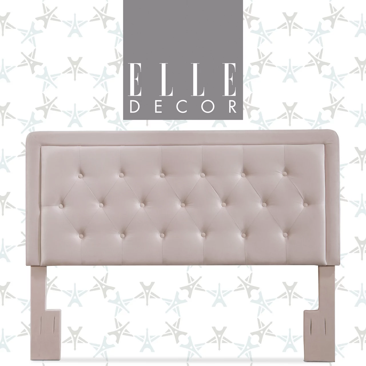 Mauve Amery Upholstered Queen Headboard 11 Mauve Amery Upholstered Queen Headboard - Image 9