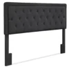 Charcoal Gray Amery Upholstered King Headboard -Furniture Sale Shop 810513527 2
