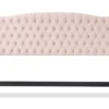 French Blush Pink Celeste Upholstered King Headboard -Furniture Sale Shop 810513528 6