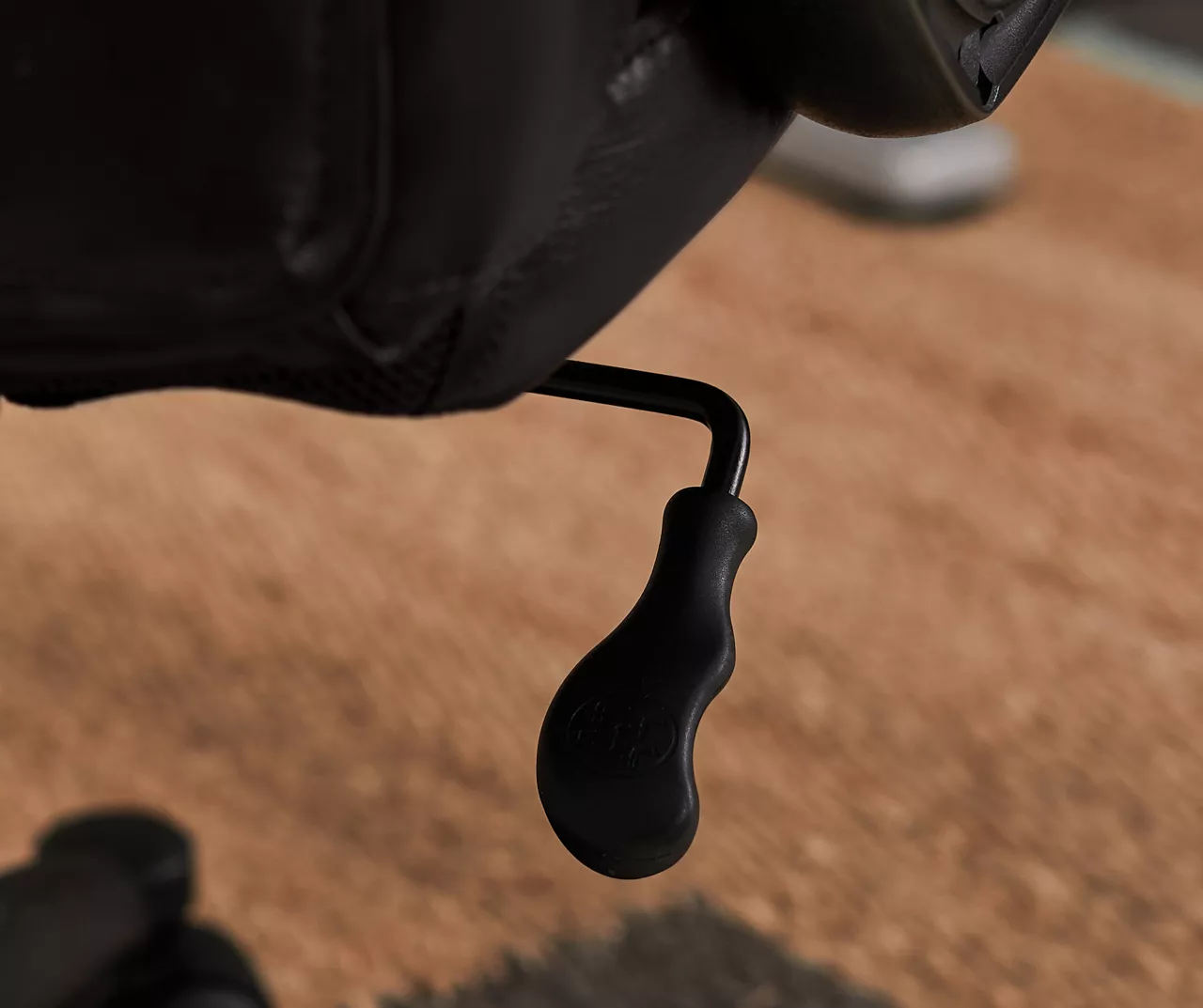 Hannah Black Bonded Leather Office Chair 20 Hannah Black Bonded Leather Office Chair - Image 18