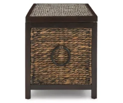 Rustic Black Wicker Storage Trunk 21 Rustic Black Wicker Storage Trunk -Furniture Sale Shop 810513555 12