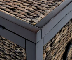 Rustic Black Wicker Storage Trunk 22 Rustic Black Wicker Storage Trunk -Furniture Sale Shop 810513555 14