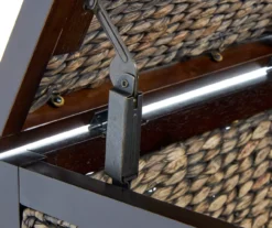 Rustic Black Wicker Storage Trunk 24 Rustic Black Wicker Storage Trunk -Furniture Sale Shop 810513555 7