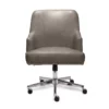 Leighton Gray Memory Foam Bonded Leather Office Chair -Furniture Sale Shop 810513560 11
