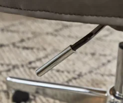 Leighton Gray Memory Foam Bonded Leather Office Chair -Furniture Sale Shop 810513560 9