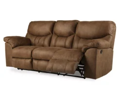 Boxberg Bark Faux Leather Reclining Sofa -Furniture Sale Shop 810519664 1
