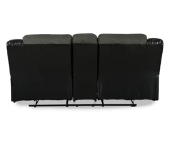 Earhart Faux Leather Reclining Console Loveseat -Furniture Sale Shop 810519695 2