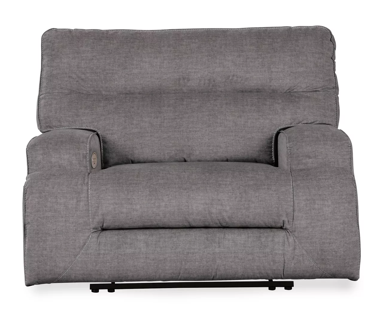 Coombs Charcoal Wide Seat Power Recliner 3 Coombs Charcoal Wide Seat Power Recliner