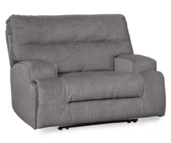 Coombs Charcoal Wide Seat Recliner -Furniture Sale Shop 810519708 1