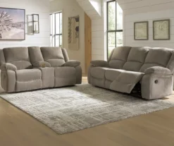 Draycoll Pewter Power Reclining Sofa -Furniture Sale Shop 810519718 810519715 1 1