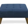 Jasper Navy Peacock Square Ottoman -Furniture Sale Shop 810519917 1