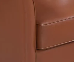 Willow River Hammond Faux Leather Swivel Accent Chair -Furniture Sale Shop 810519939 3