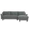 Hayward Gray Curved Arm Sectional -Furniture Sale Shop 810524580