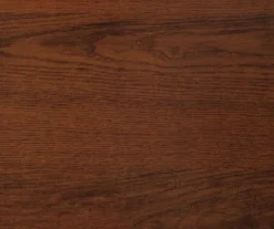 60" Cherry Woodgrain & Black Floating Desk -Furniture Sale Shop 810527325 4