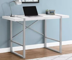 Monarch Paneled Metal Computer Desk -Furniture Sale Shop 810527346 1