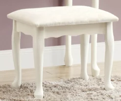 Antique White 2-Piece Mirror Vanity Set -Furniture Sale Shop 810527351 4