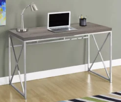 Monarch Metal Computer Desk -Furniture Sale Shop 810527354 1